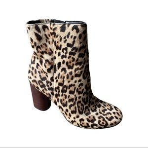 Sam Edelman Leopard Ankle Boots